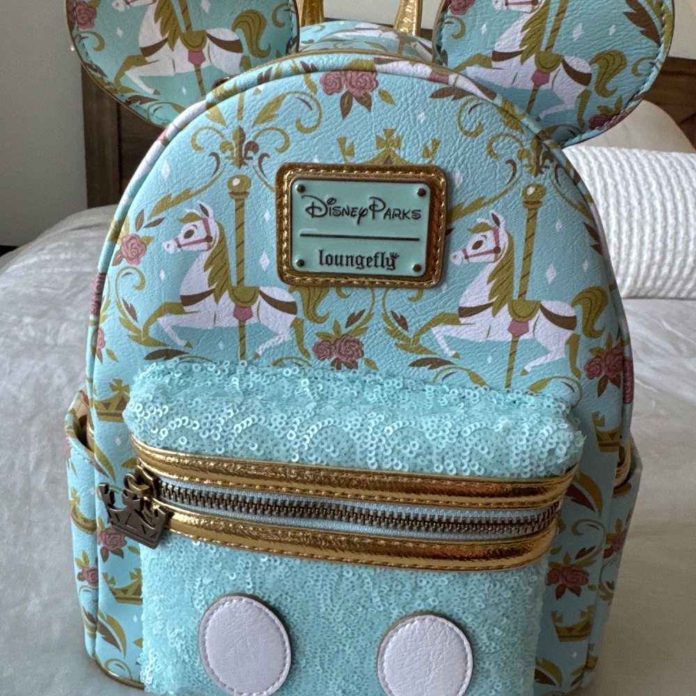 Disney 50th King Arthur Carousel Loungefly